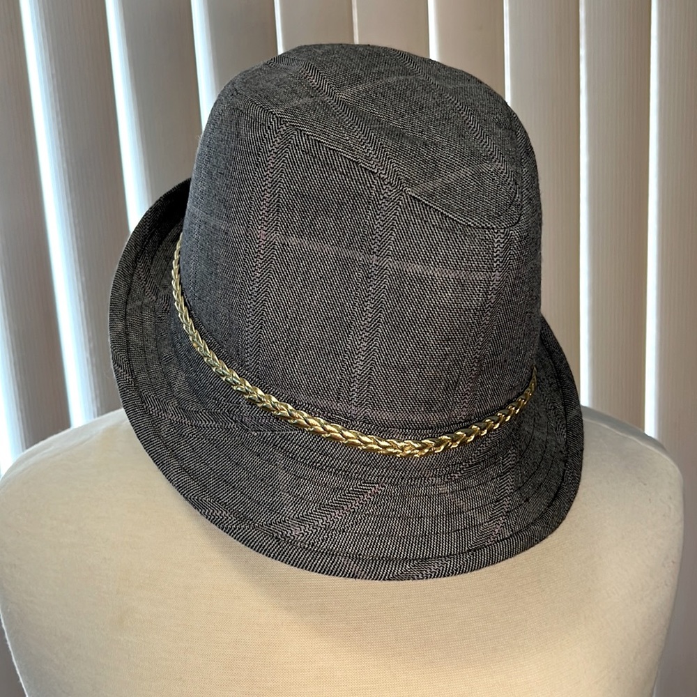 Grey Womens Fedora